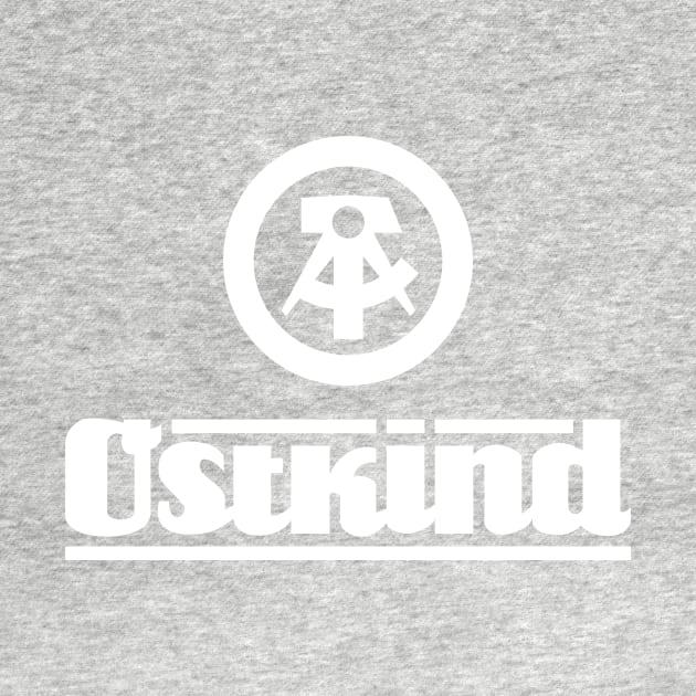 Ostkind with DDR logo (white) by GetThatCar